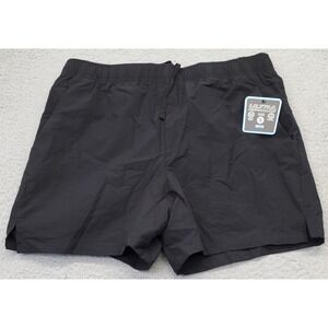 Ultra Performance Swim‎ Trunk Shorts Mens Small Black Comfort Stretch Drawstring